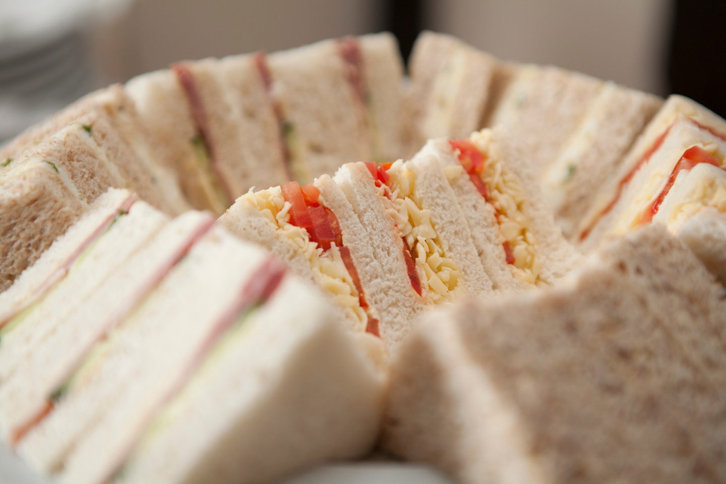 Afternoon tea sandwiches